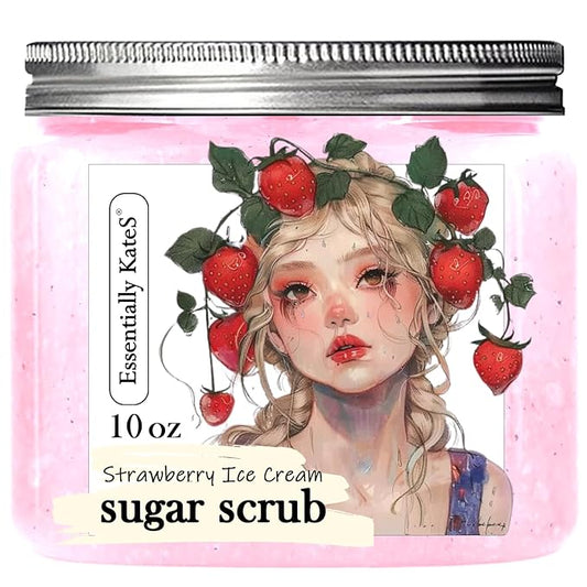 Strawberry Ice Cream Sugar Scrub 10
