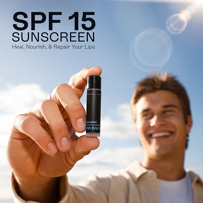 Organic Mint Lip Balm - SPF