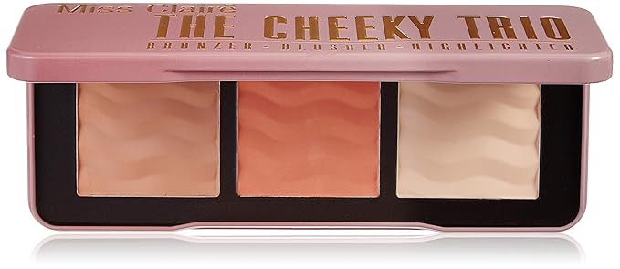 Miss Claire The Cheeky Trio Bronzer, Blusher, Highlighter 1, Multi, 20 g