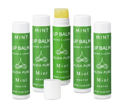 Mint Lip Balm Collection, Vegan Lip Lips,