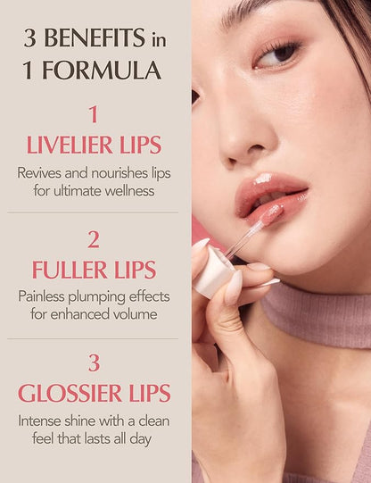 Natural Bloom Korean Lip Oil Serum Muhly)
