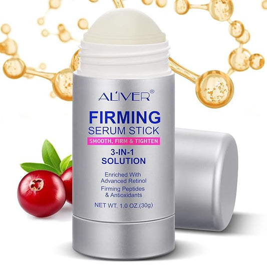 2025 Advanced Retinol Firming Serum Stick, Retinol Face Stick, 3-in-1 Smooth,Tighten and Firm Face,Neck & Jawline, Reduces Wrinkles,Nourishing Anti Aging Repair Cream for All Skin Types 2.02 OZ