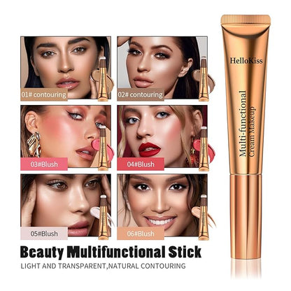 Liquid Contour Stick Set, Contour & Blush & Makeup (02#04#05)