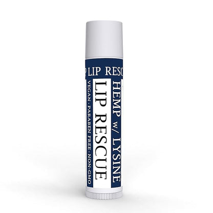 Hemp Lip Balm with L-Lysine-Heal, Moisturize,