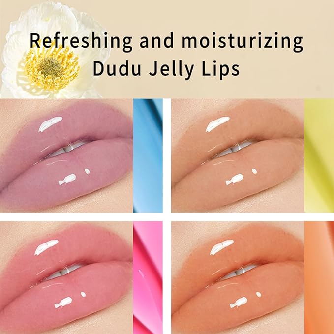 Hydrating Jelly Lipstick,Instantly Hydrating Lip Tint