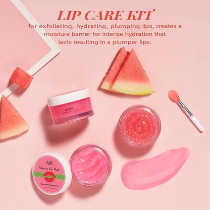 Lip Mask Set, Lip Scrub & Hydrating