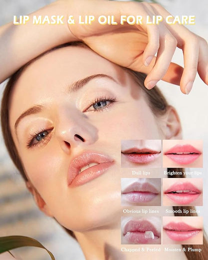 2Pcs Apple Lime Lip Bee Balm labios