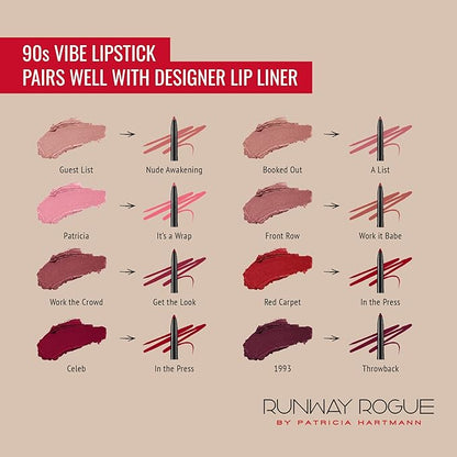 Runway Rogue 90s Vibe Lipstick, Moisturizing Matte Soft Rogue
