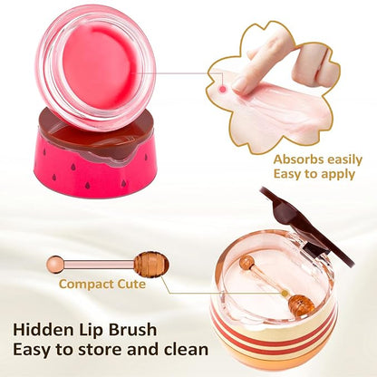 DMSKY 6 PCS Bee Lip Balm