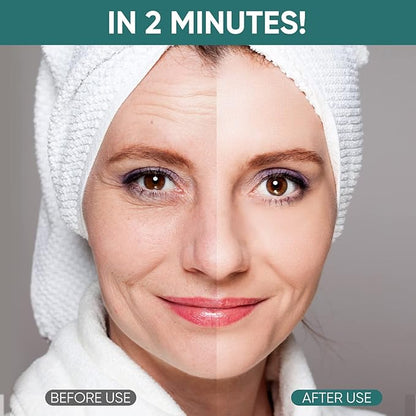 Instant Face Lift Cream, 2-Minute Anti-Aging Serum for Face, Neck & Eyes, Visibly Firm& Tighten Sagging Skin, Reduces Wrinkles, Fine Lines & Puffiness with Natural Plant Extracts