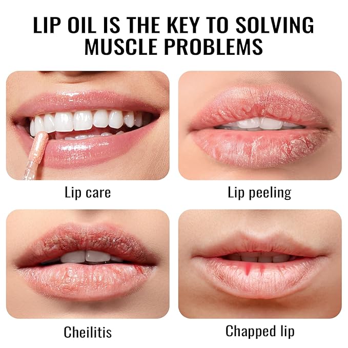 Oulac Hydrating Lip Gloss with Mirror Finish Moisturizing & Reduce Fine Lines Lip Oil Refuse Chapped Lips Non Sticky Lip Gloss for Girls Women, 4.5ml/0.15fl.oz, Baby Doll(C11)