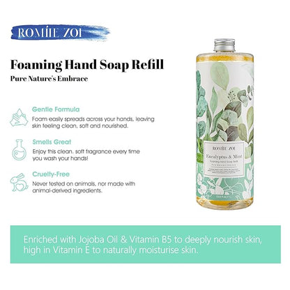 Foaming Hand Soap Refill, Eucalyptus &