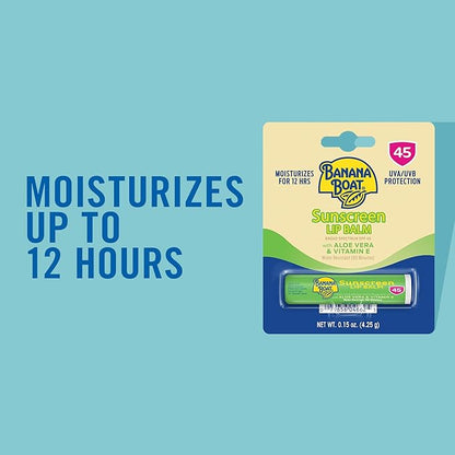 Banana Boat Sunscreen Lip Balm SPF 0.15oz