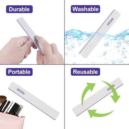 Nail File (12 Pack), 180/240