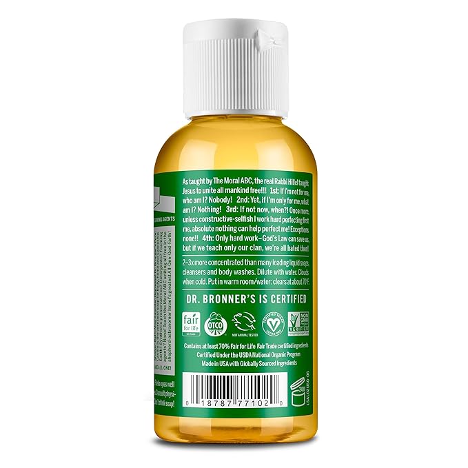 Dr. Bronner's - Pure-Castile Liquid Soap,