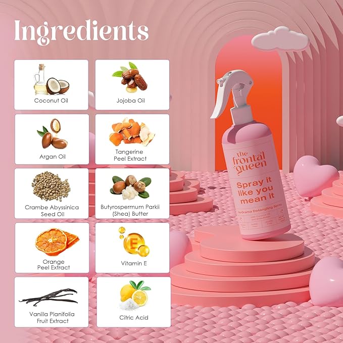 No-Drama Detangling Spray, Knot-Free, Tangle