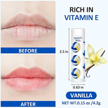 DMSKY 60 Pcs Volleyball Lip Balm Supplies