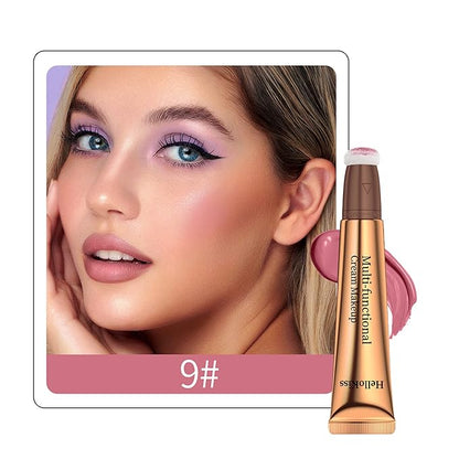 Liquid Blush Beauty Stick, Matte Face Blush with Stick(#03 Pink)