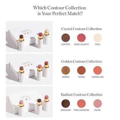 Ogee Sculpted Complexion Foundation Stick (Poplar 0.10C Fair, Organic Ingredients