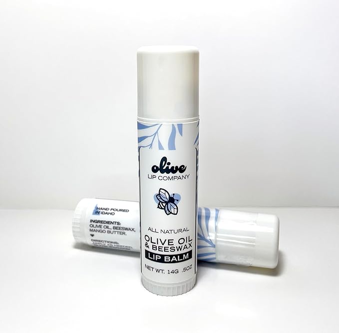 Hydrating Beeswax Lip Balm with Natural