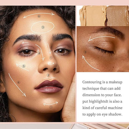 Pro Cream Highlight and Contour Palette Kit