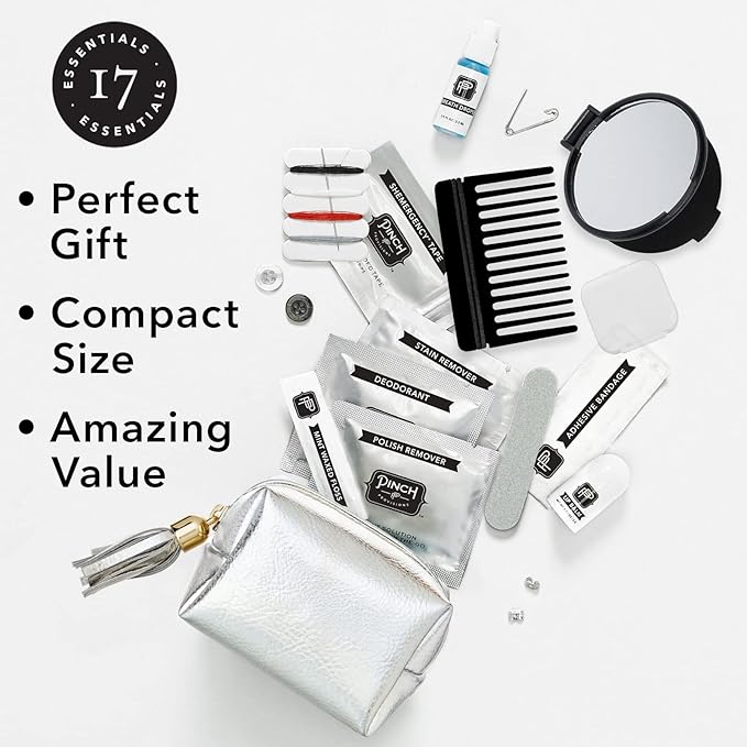 Pinch Provisions Metallic Minimergency Kit, includes