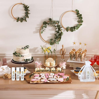 Demissle 50 Pcs Baby Shower Lip Bless