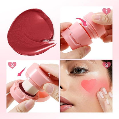Boobeen Liquid Blush for Cheeks, Buildable & Blendable