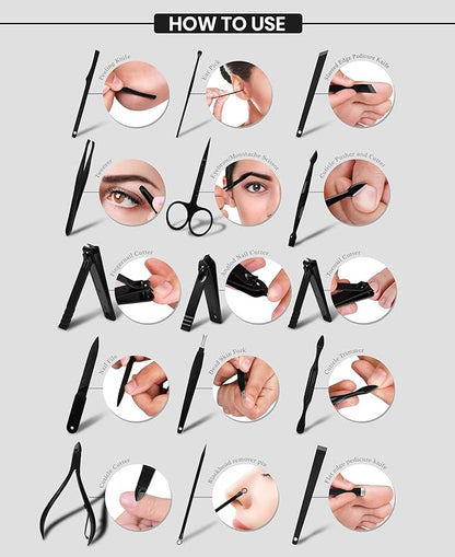 Utopia care manicure kit nail