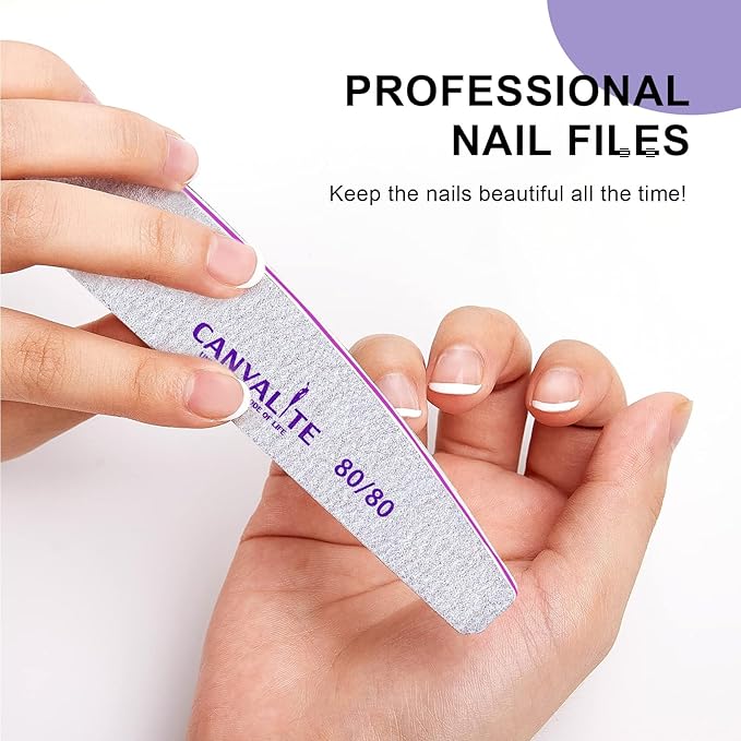 Canvalite 10pcs 80/80 Grit Nail