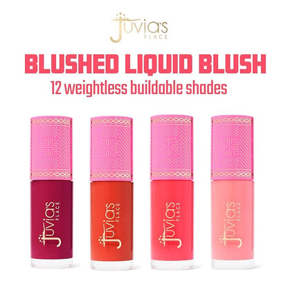 Juvia's Place Blushed Liquid Blush PeachRose - Dewy