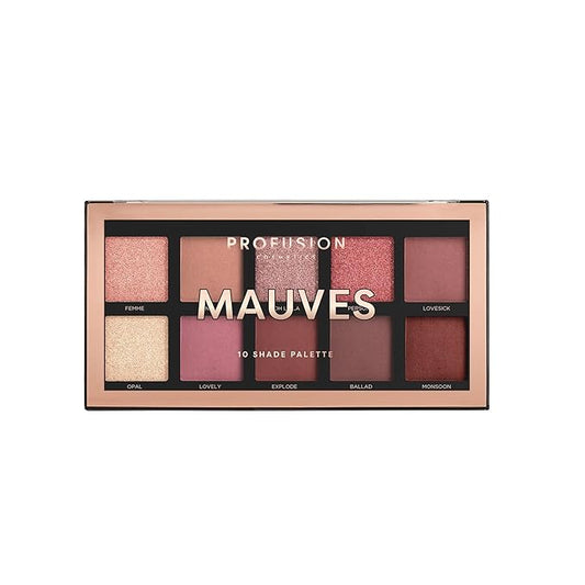 Profusion Cosmetics 10 Shade Eyeshadow Palette - High