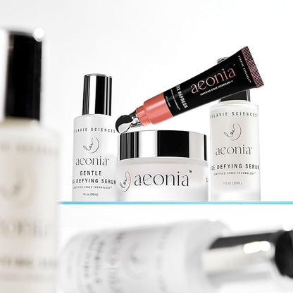 Aeonia Eye Refresh, Certified Space Technology Skincare – Hydrating & Anti-Aging Eye Cream with Bacillus Lysate, Reduces Fine Lines, Puffiness & Dark Circles, Firming & Illuminating Formula, 0.5 Fl Oz