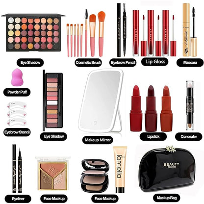 M Professional Makeup Kit, 31 Pcs All-in-one Makeup