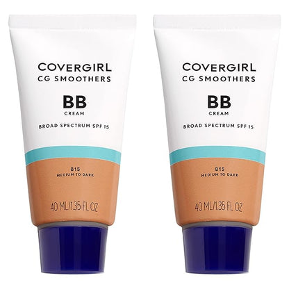 COVERGIRL Smoothers Bb Cream, Medium To Dark 815, 2 Count
