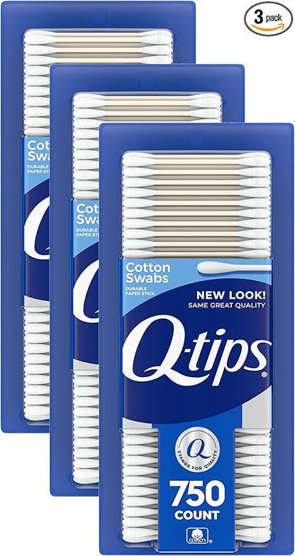 Q-tips cotton swabs for hygiene