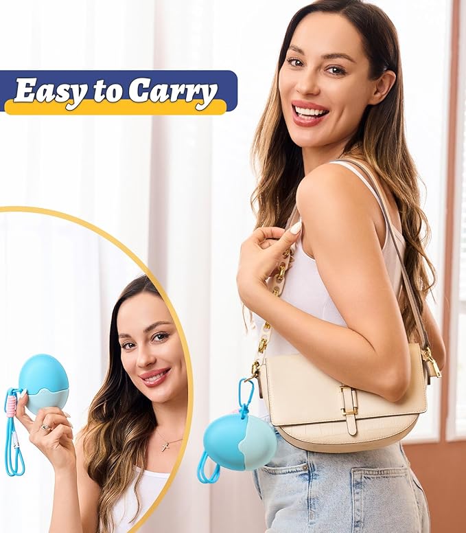 Sunscreen Applicator for Kids, Adults & Families - BPA Free & Refillable, Travel & Ourdoor Sunblock Buddy Brush Set with Protective Caps, Sun Lotion Applicator Sun Cream Brush