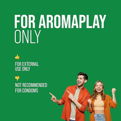 #Lube Life Aromaplay Eucalyptus and Peppermint Massage Oil, Aphrodisiac, Essential Oil for a Revitalizing Full Body Aromatherapy Massage, 8 Fl Oz