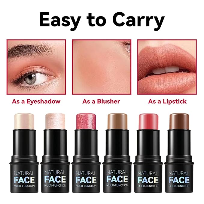 Highlighter Contour Stick, Milk Makeup Contour, Blush Sticks, Stick, 06#ESPRESSO