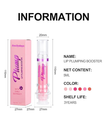 Lip Gloss Plumper Glossy Lip Lipstick, Girls