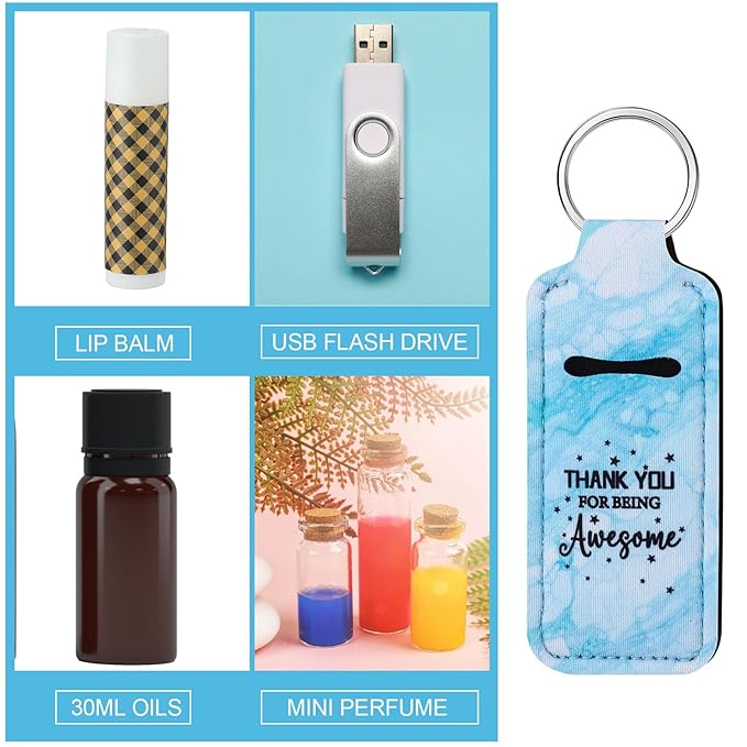 72 Pcs Lipstick Holder Bulk Lipstick Holder Keychain Gloss