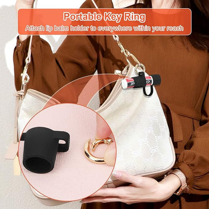 Desing Wish 2 PCS Silicone Lip Black