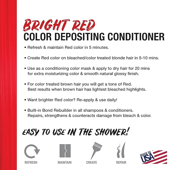 NO FADE FRESH Red Color