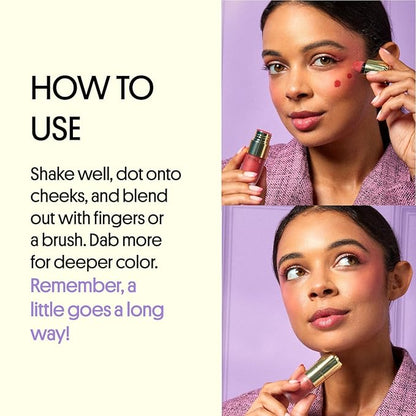 Winky Lux Cheeky Rose Liquid Blush, Gel Cream