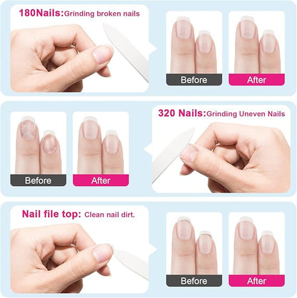 Glass Nail Files for Natural