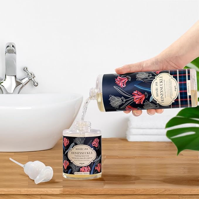 Foaming Hand Soap Refill, Honeysuckle, Gentle