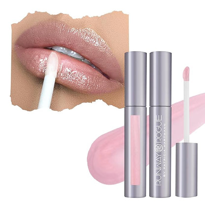 Runway Rogue Classic Lip Gloss, Sheer Pearly Pale-Pink Rogue