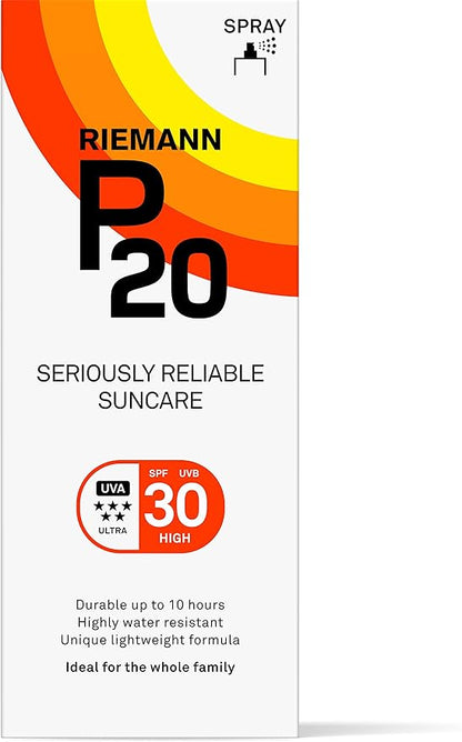 P20 by Riemann Once A Day Sun Protection Spray SPF30 200ml