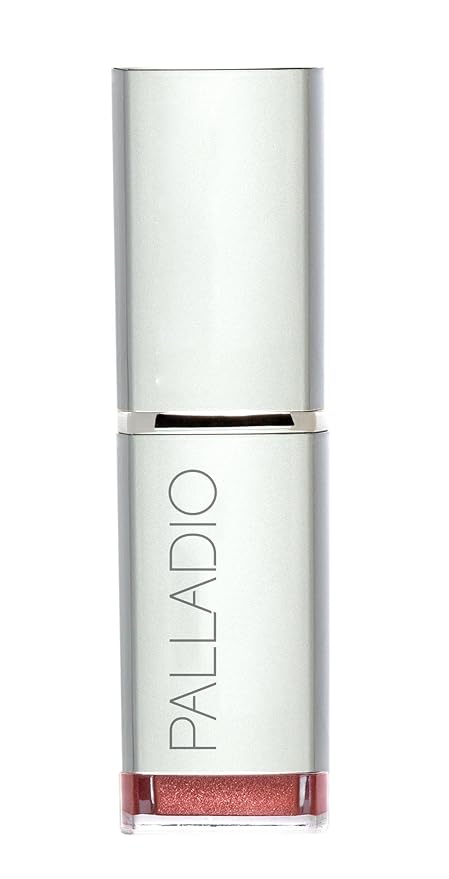 Palladio Herbal Lipstick, Rich Pigmented and Creamy Lipstick, Infused with Aloe Vera, Chamomile & Ginseng, Prevents Lips from Drying, Combats Fine Lines, Long Lasting Lipstick, Rosey