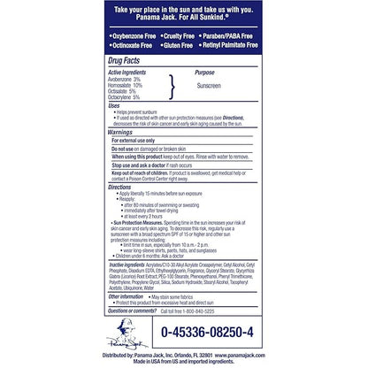 Sport Sunscreen Lotion - SPF 50, Broad Spectrum UVA/UVB Protection, Non-Greasy, PABA, Paraben, Gluten & Cruelty Free, Water Resistant (80 Minutes), 3 FL OZ